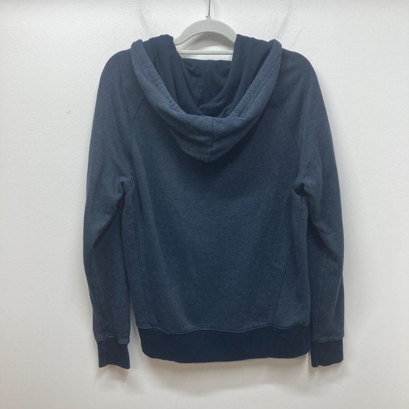 Pact organic blue full zip up hooded jacket medium - Picture 7 of 9